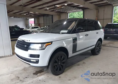 2016 Land Rover Range Rover 3.0L V6 Turbocharged Diesel Hse Td6 from USA, damaged, VIN SALGS2KF7GA249348